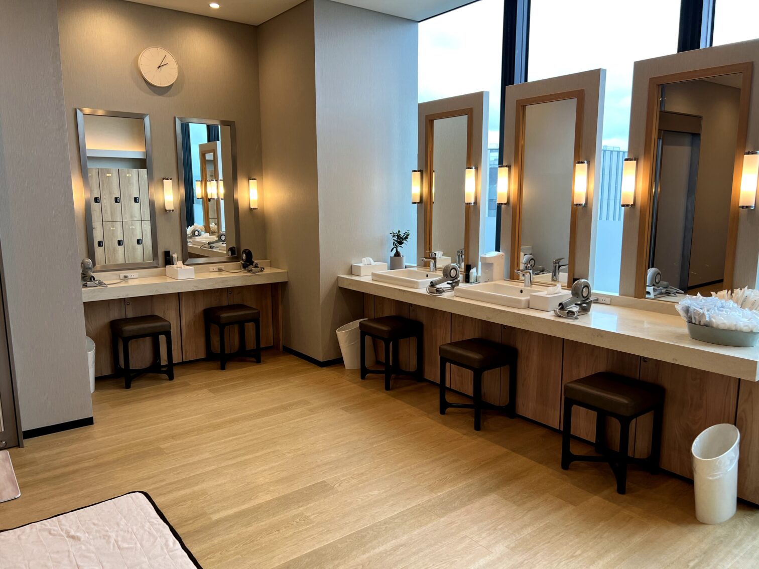 「SPA lucida」更衣室