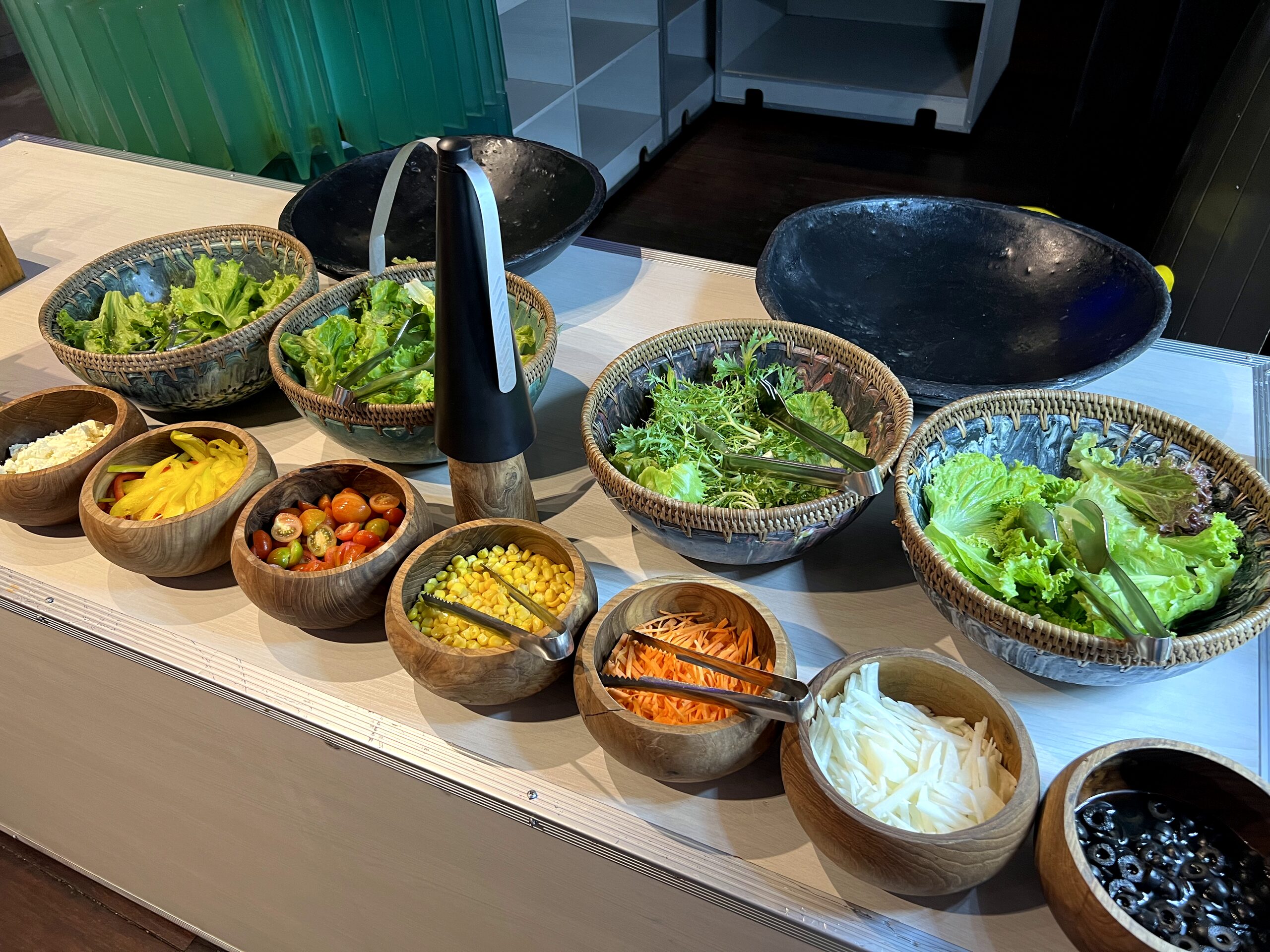 朝食ビュッフェ