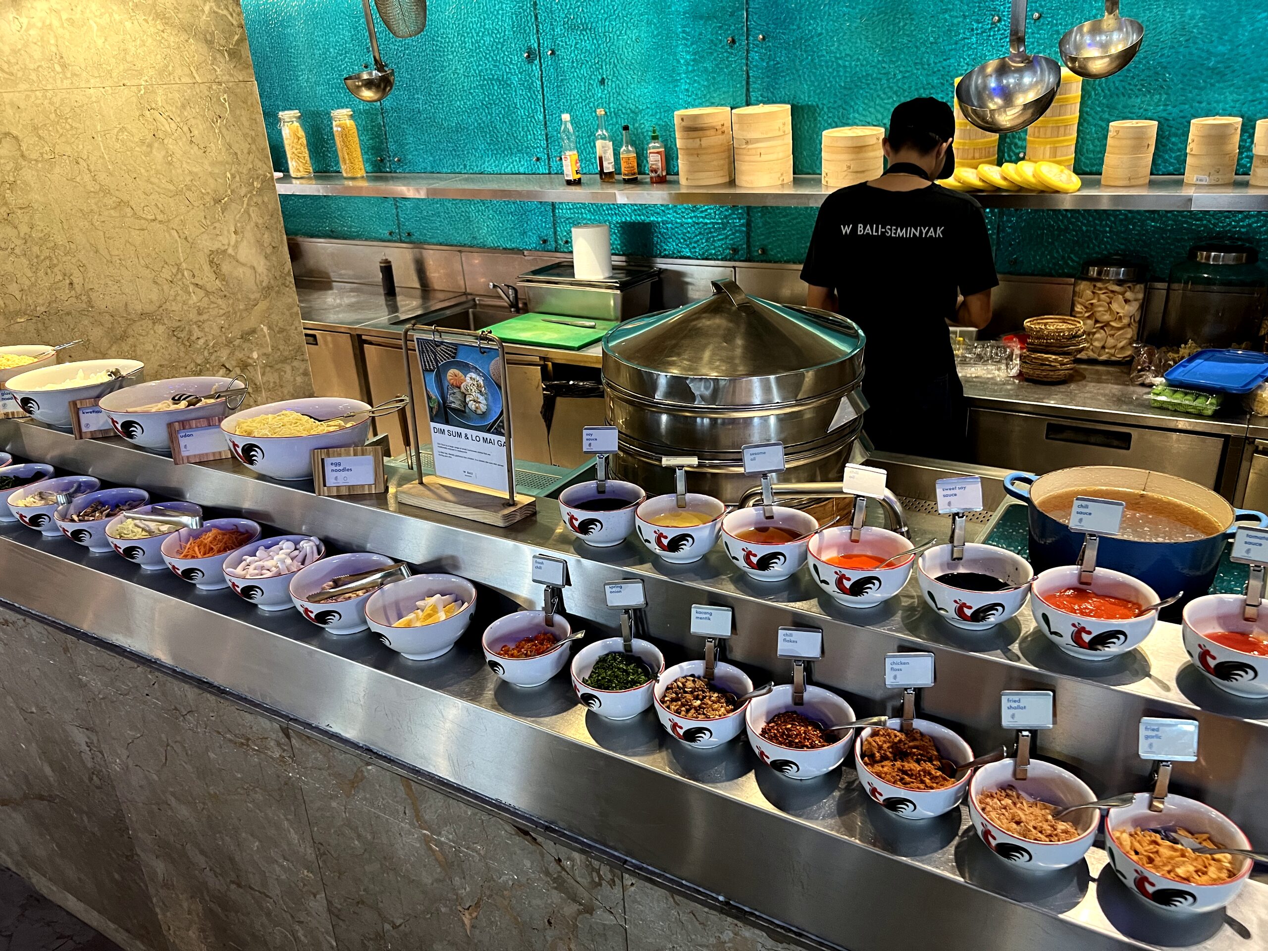 朝食ビュッフェ