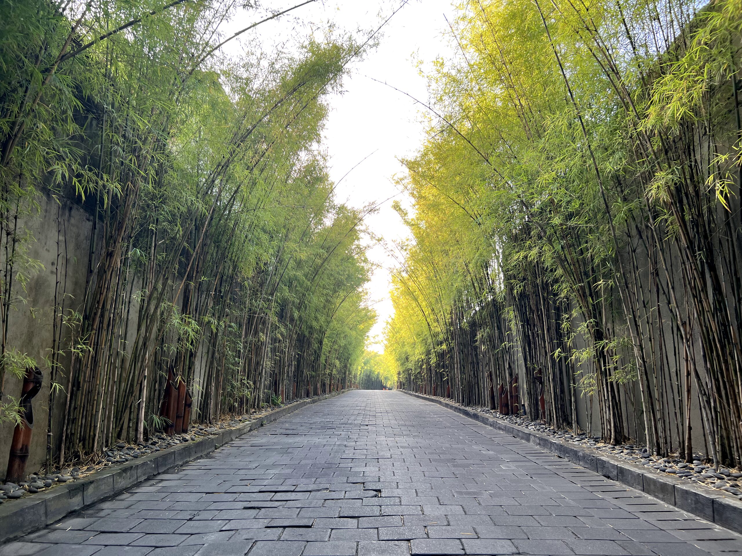 街からホテルまでの路