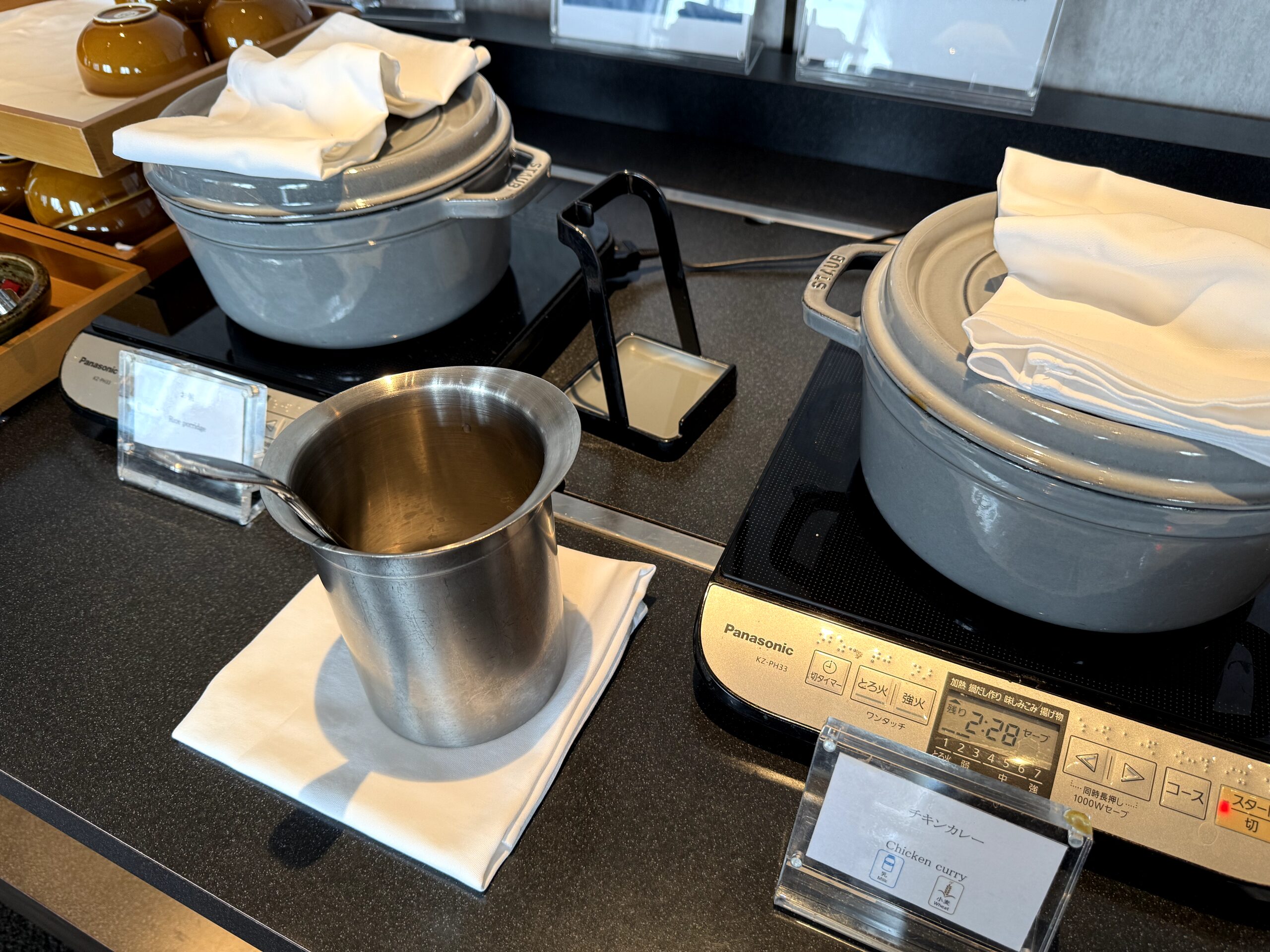 クラブラウンジ・朝食ビュッフェ