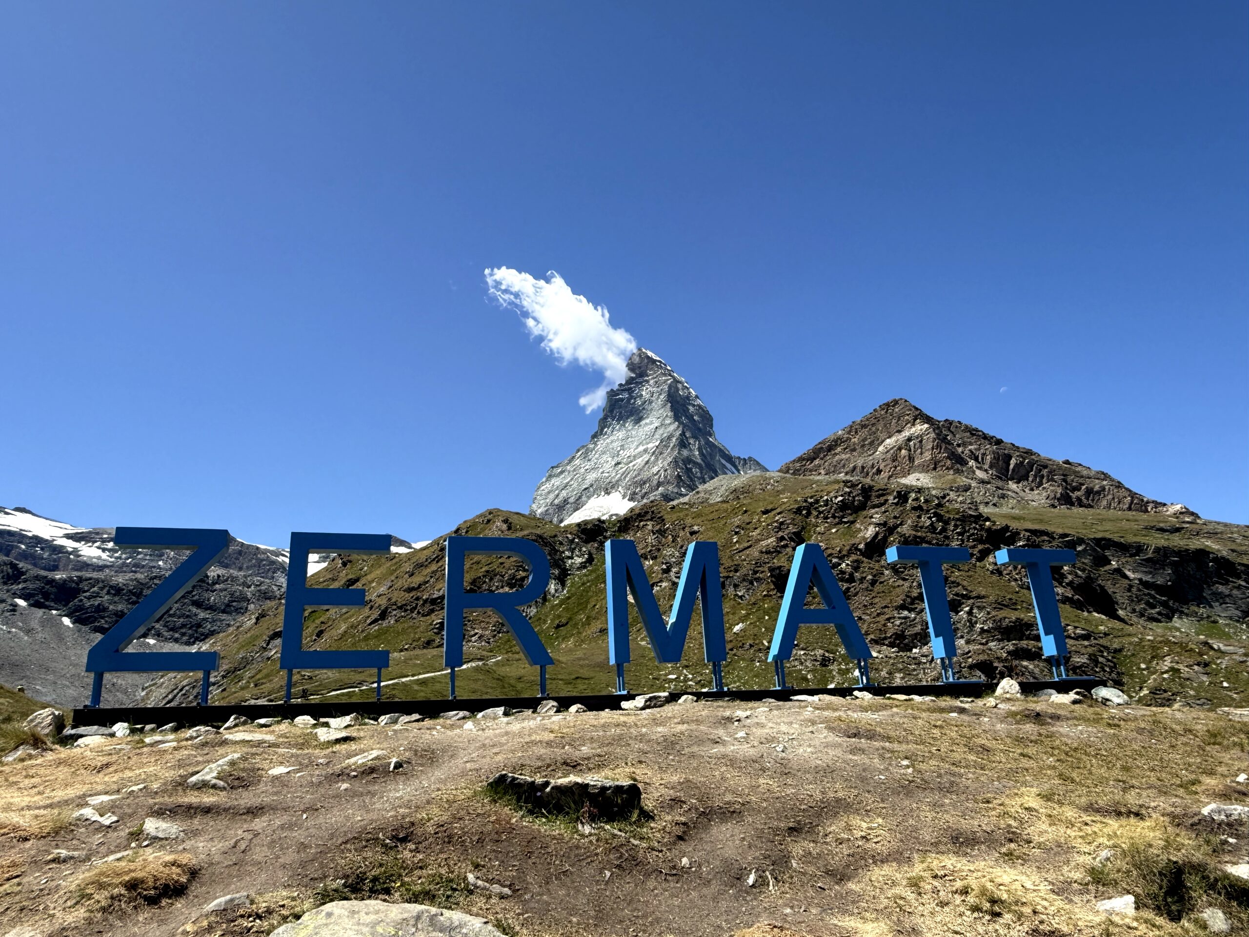 シュアルツゼーから見るマッターホルン