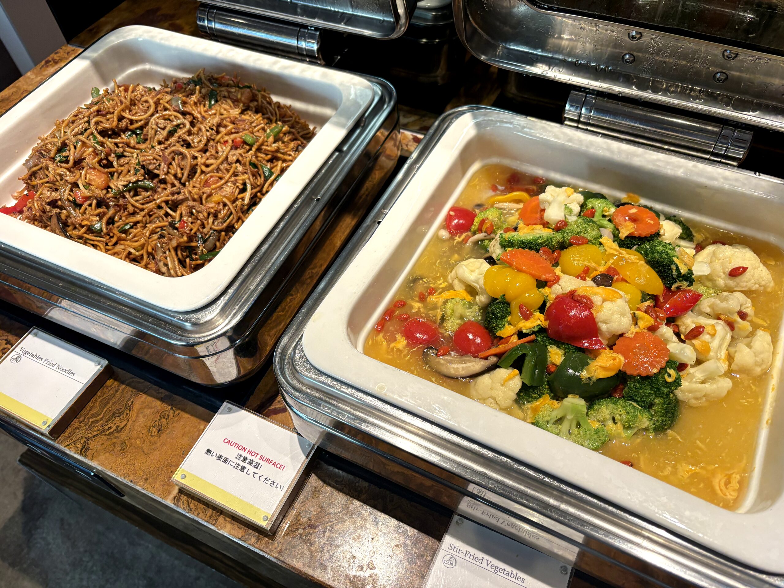 ウエスティンクラブの朝食ビュッフェ