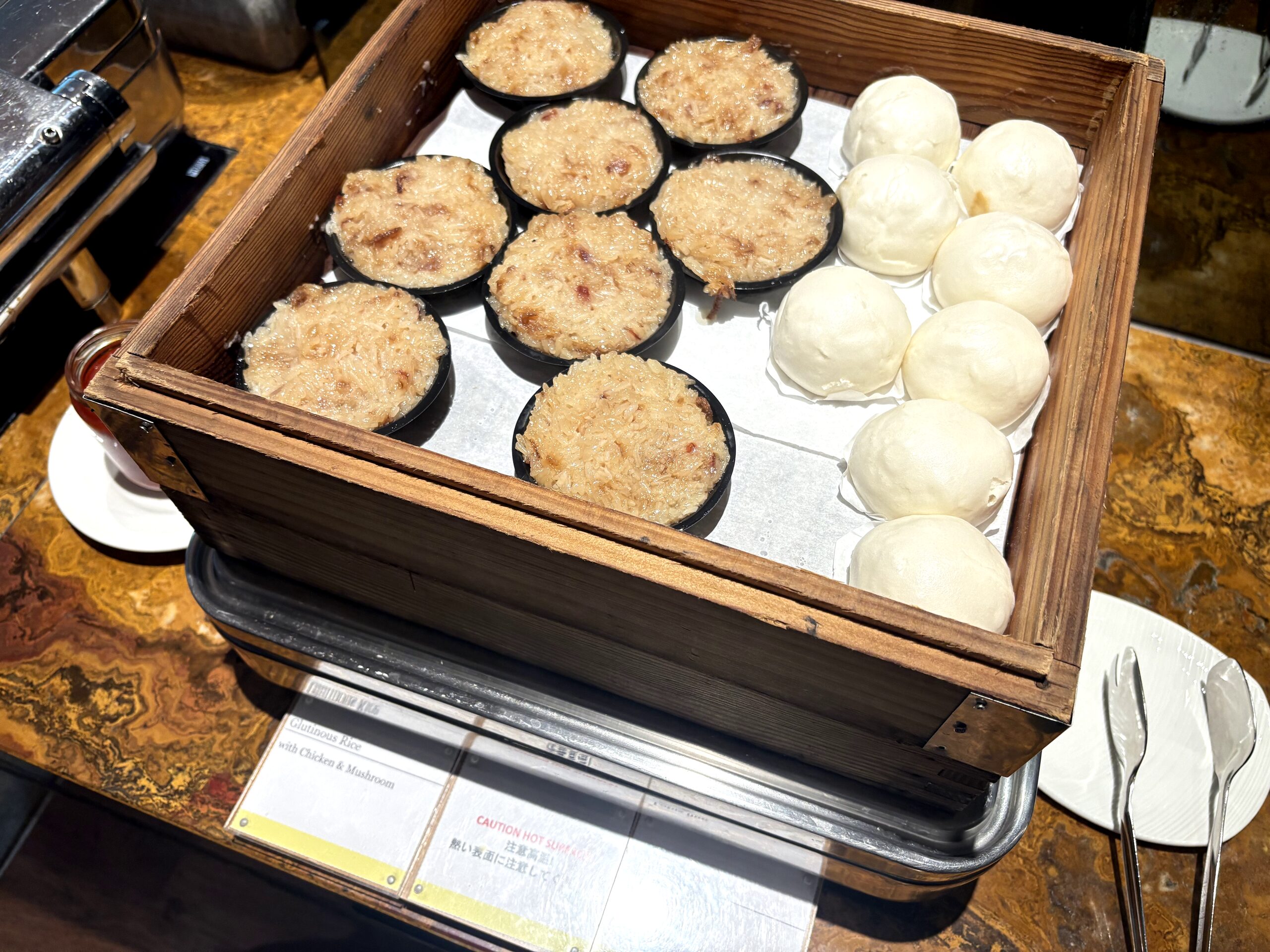 ウエスティンクラブの朝食ビュッフェ