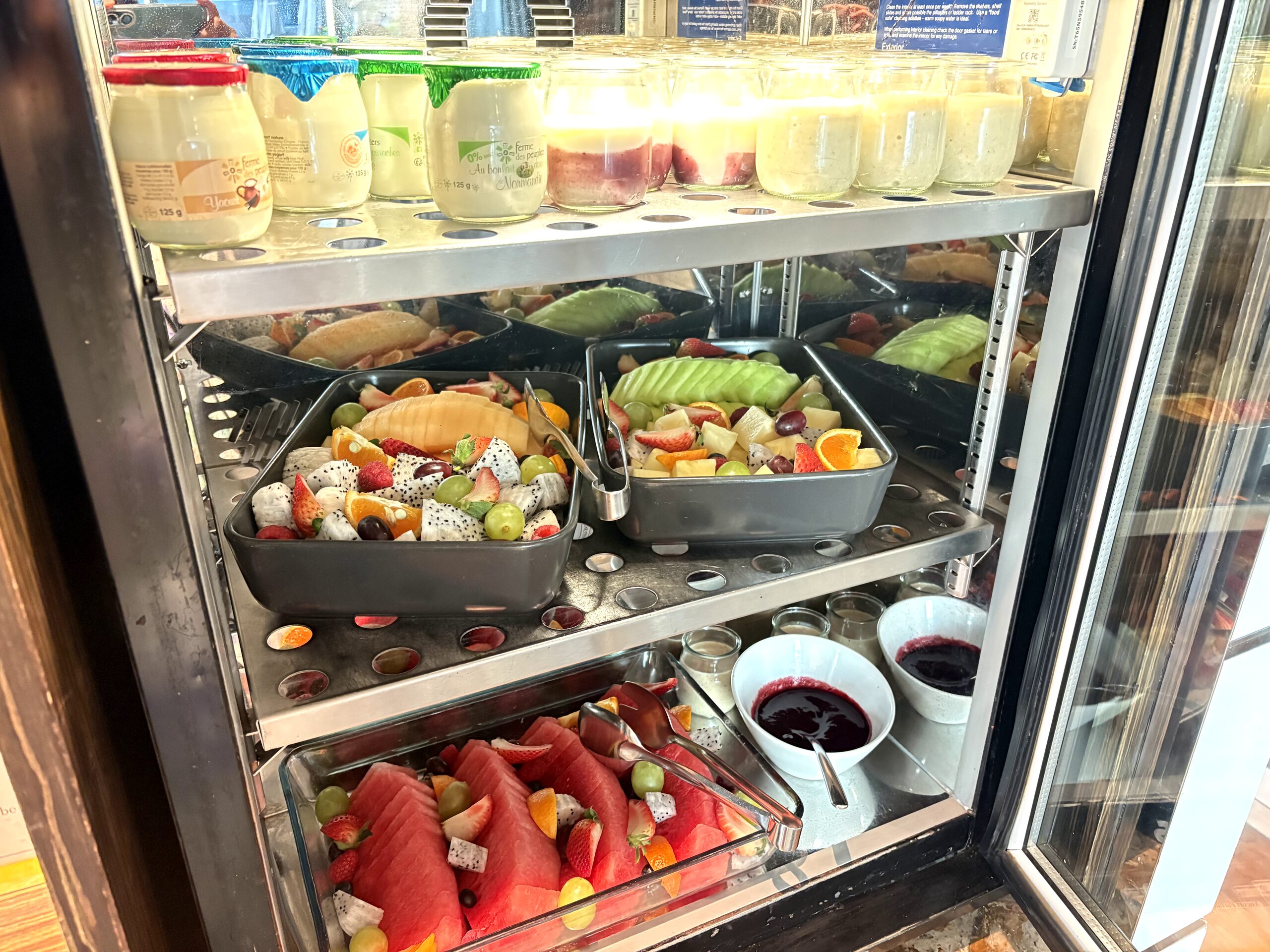 ウエスティンクラブの朝食ビュッフェ