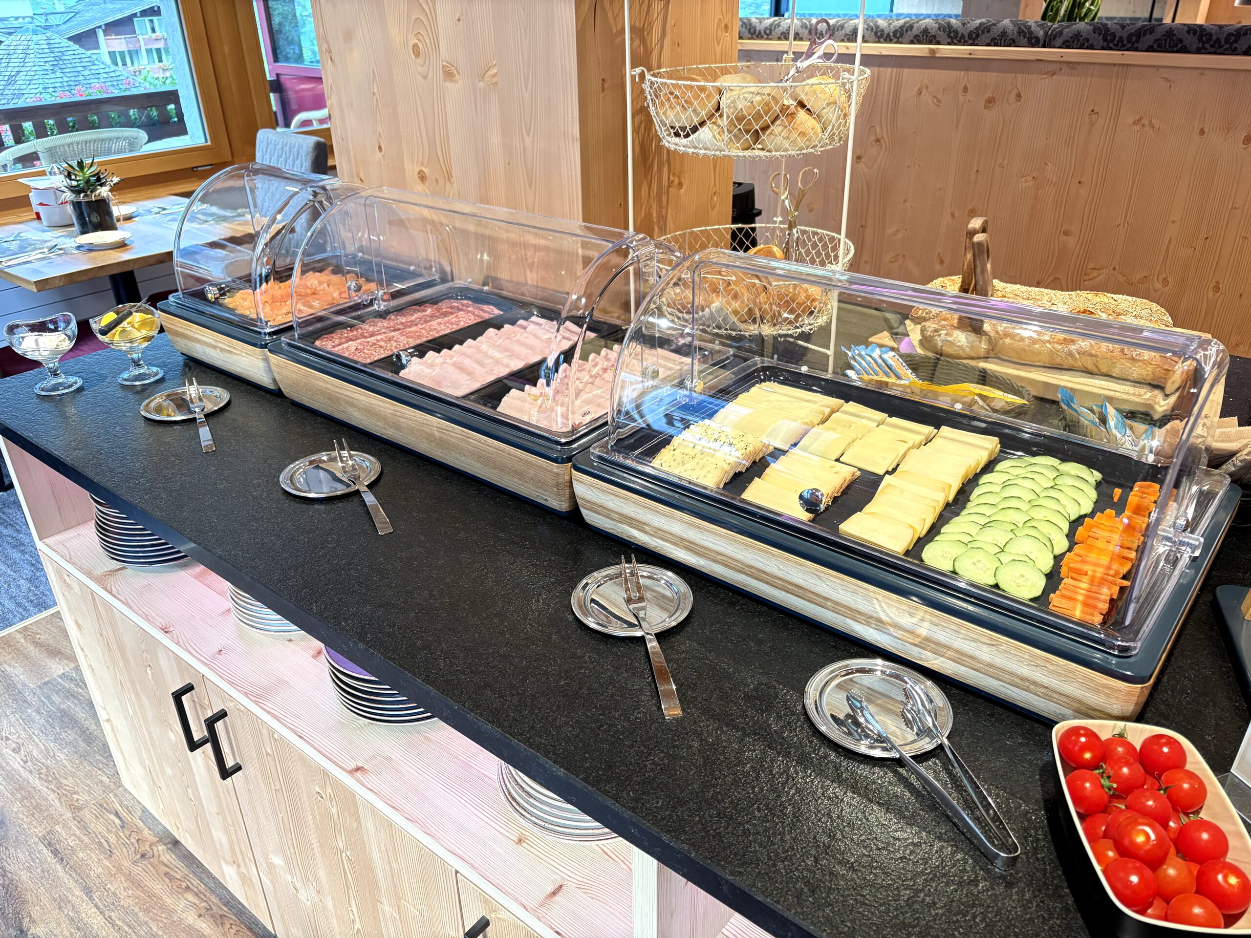 朝食ビュッフェ