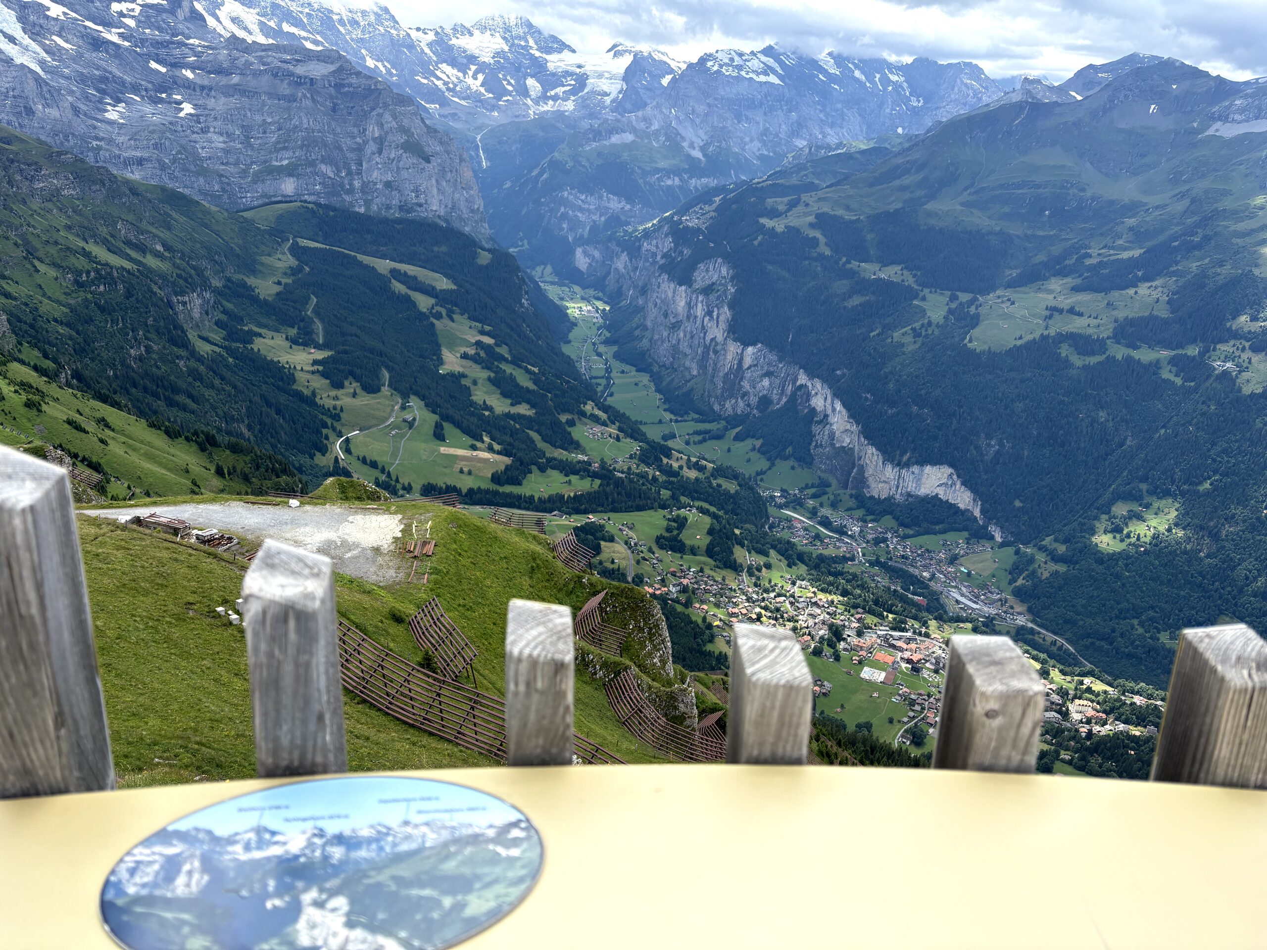 「ロイヤルウォーク」山頂からの眺め