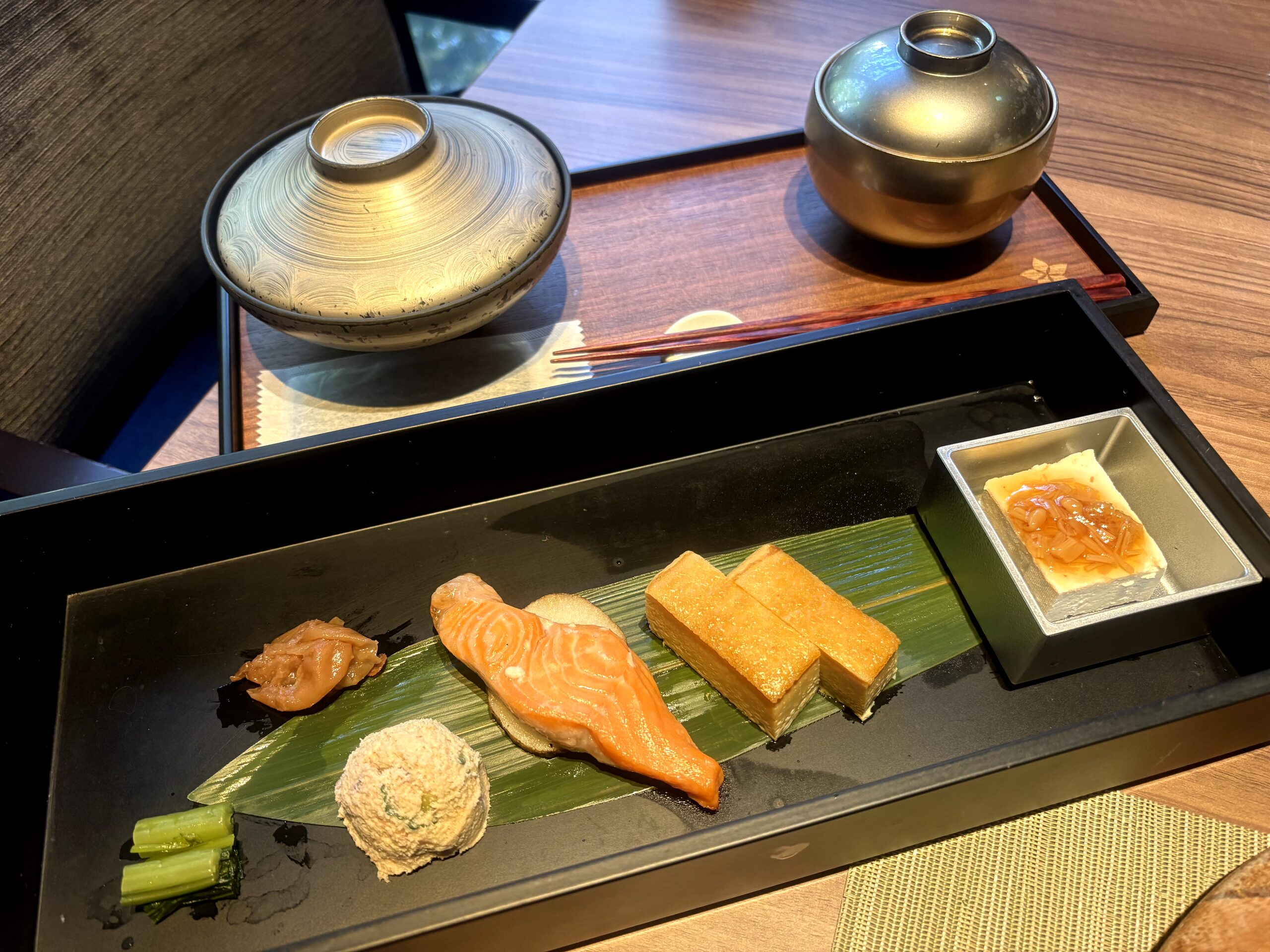 朝食のオーダーメニュー