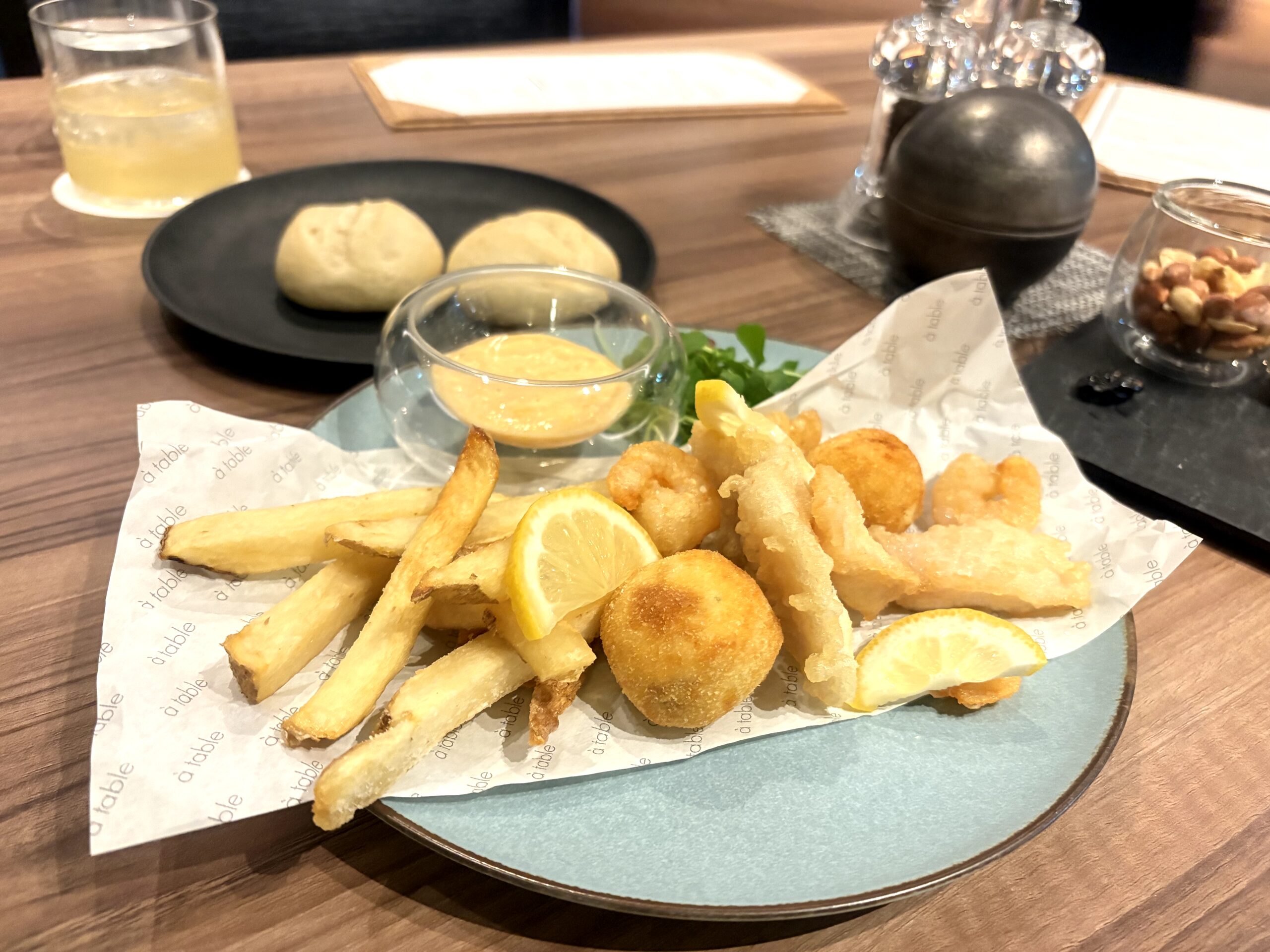 「à table」のオーダーメニュー