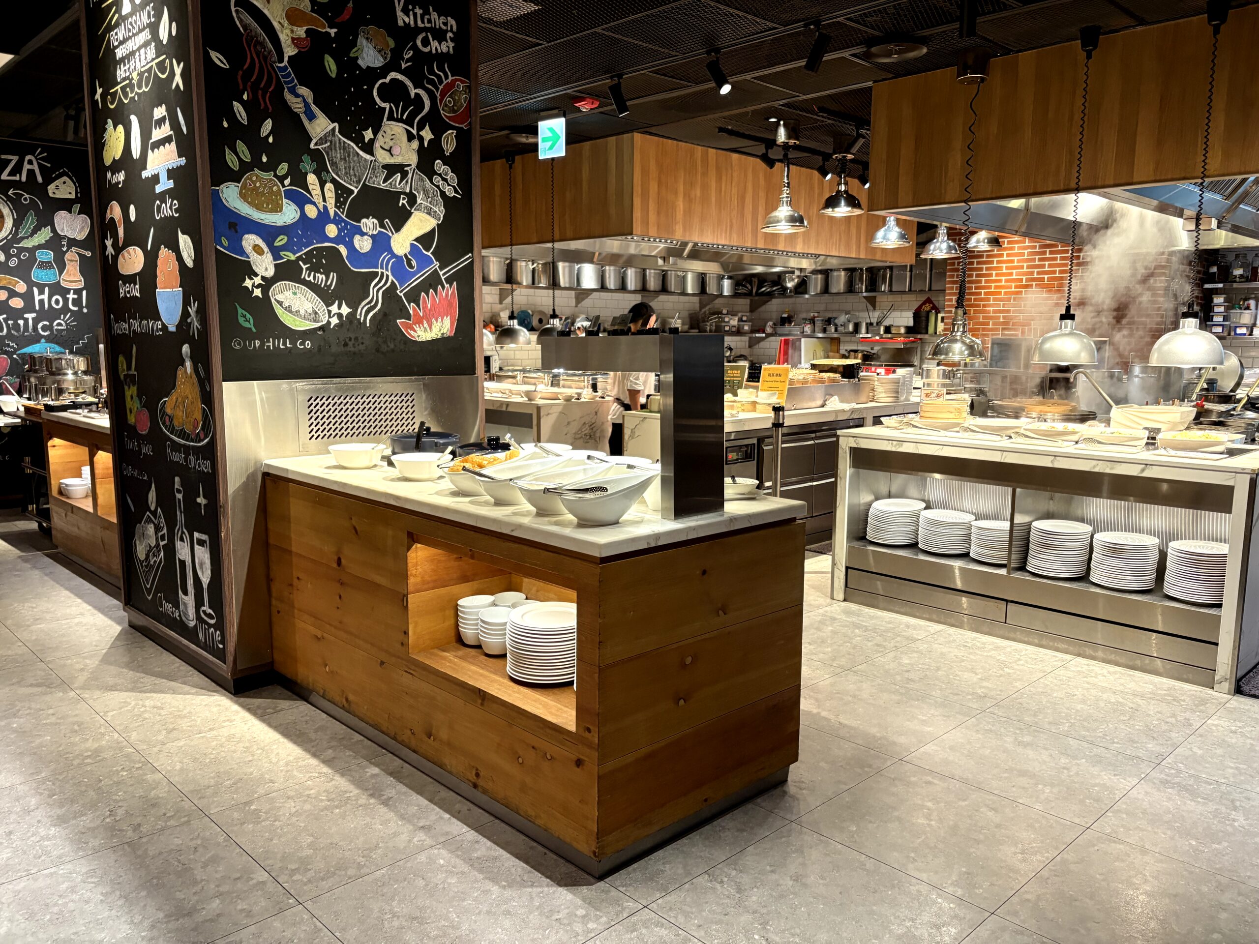 「SHIHLIN KITICHEN」の朝食ビュッフェ