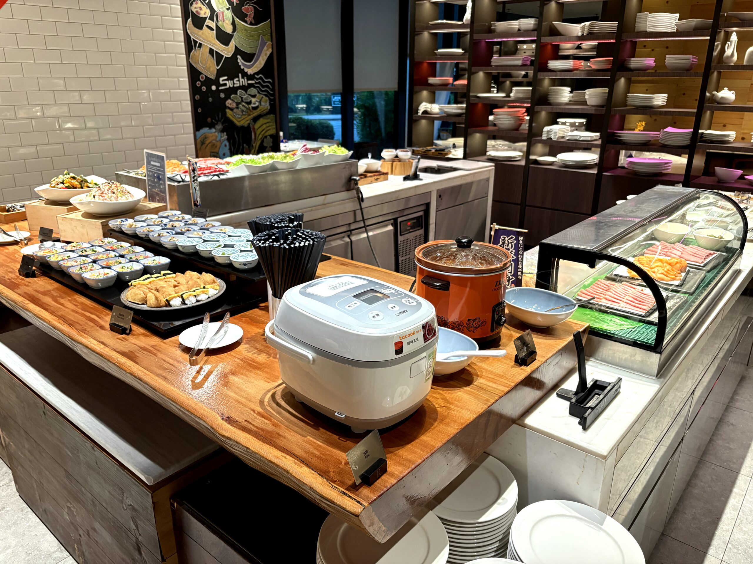 「SHIHLIN KITICHEN」の朝食ビュッフェ