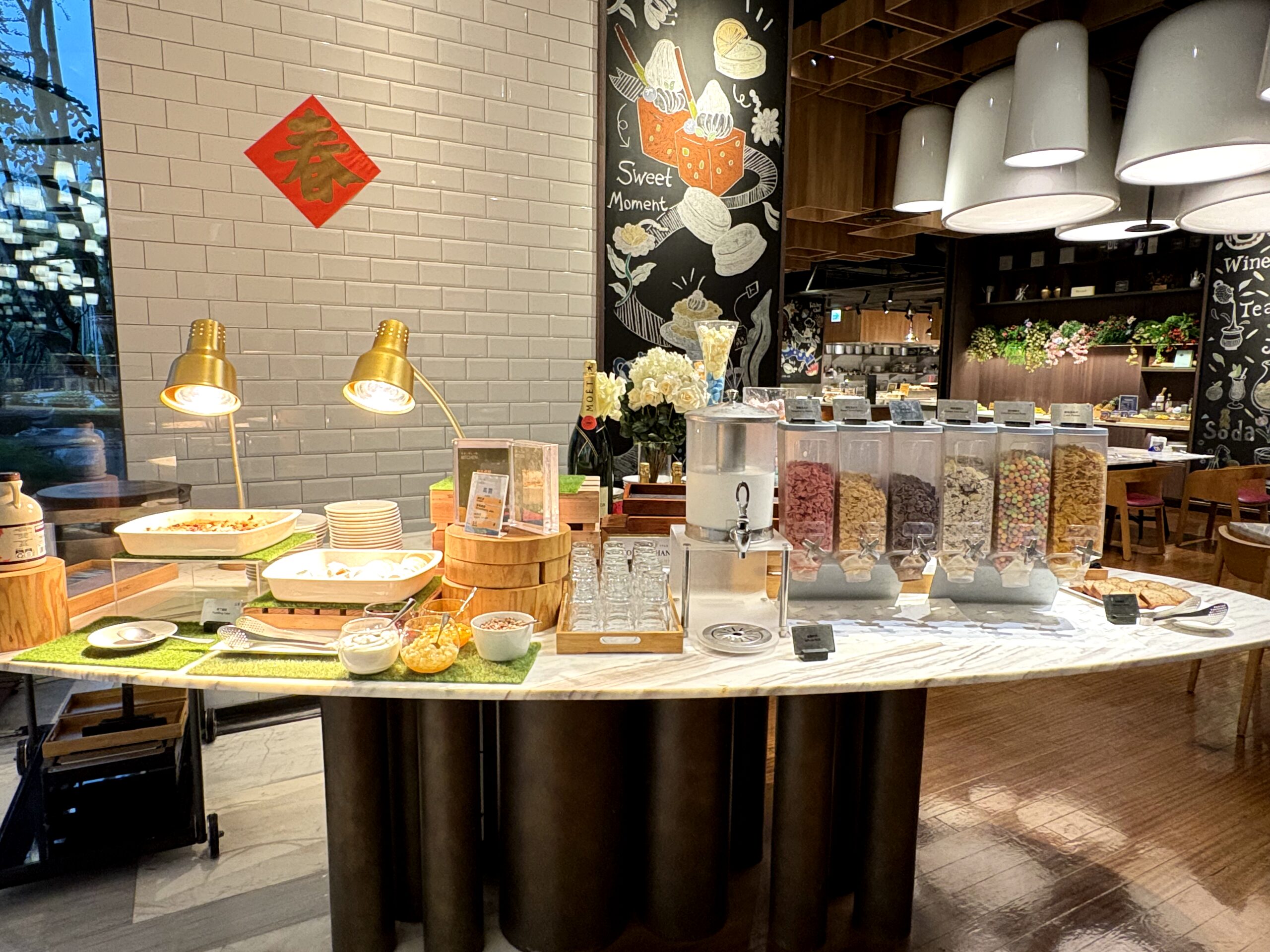 「SHIHLIN KITICHEN」の朝食ビュッフェ