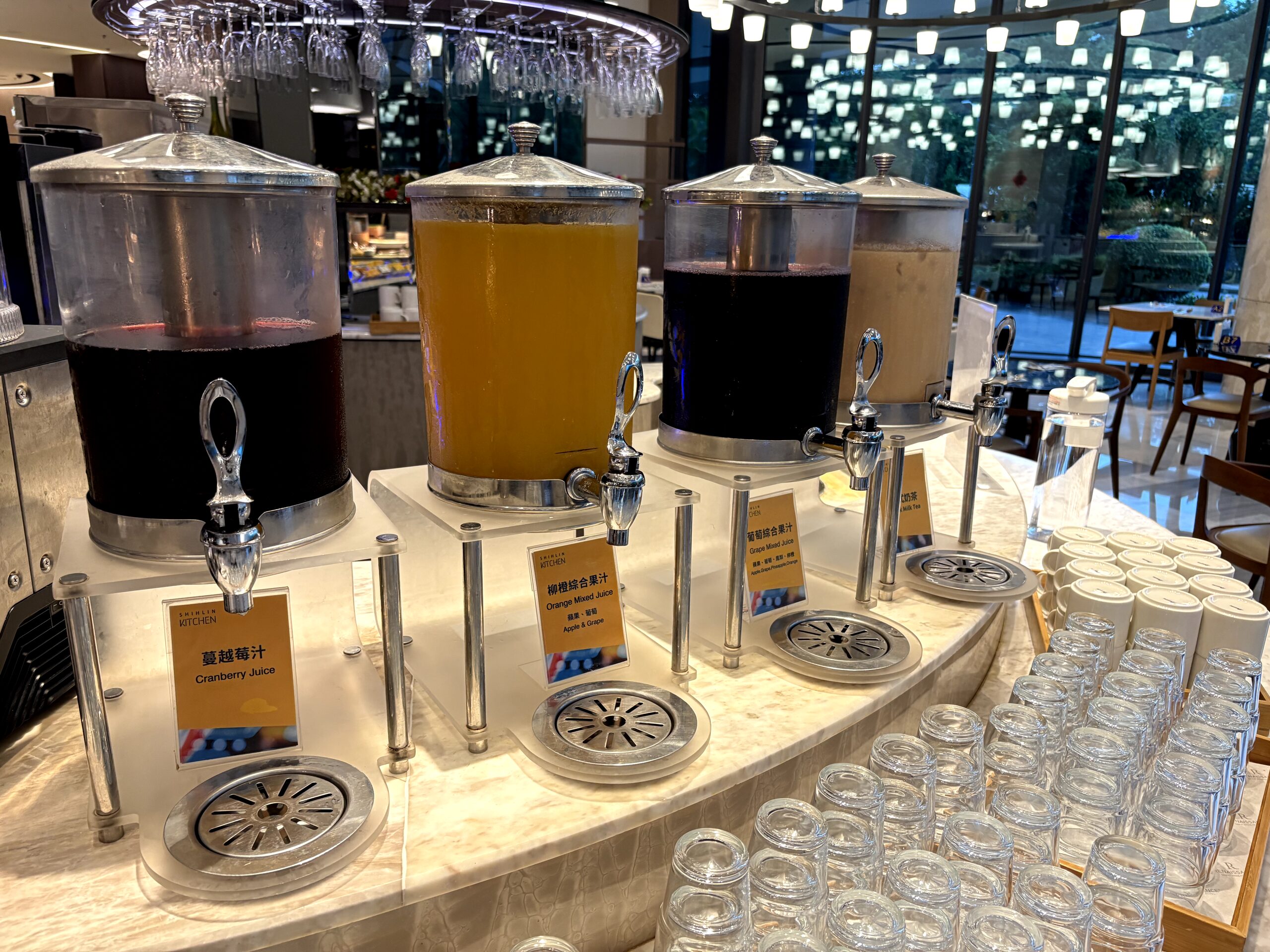 「SHIHLIN KITICHEN」の朝食ビュッフェ