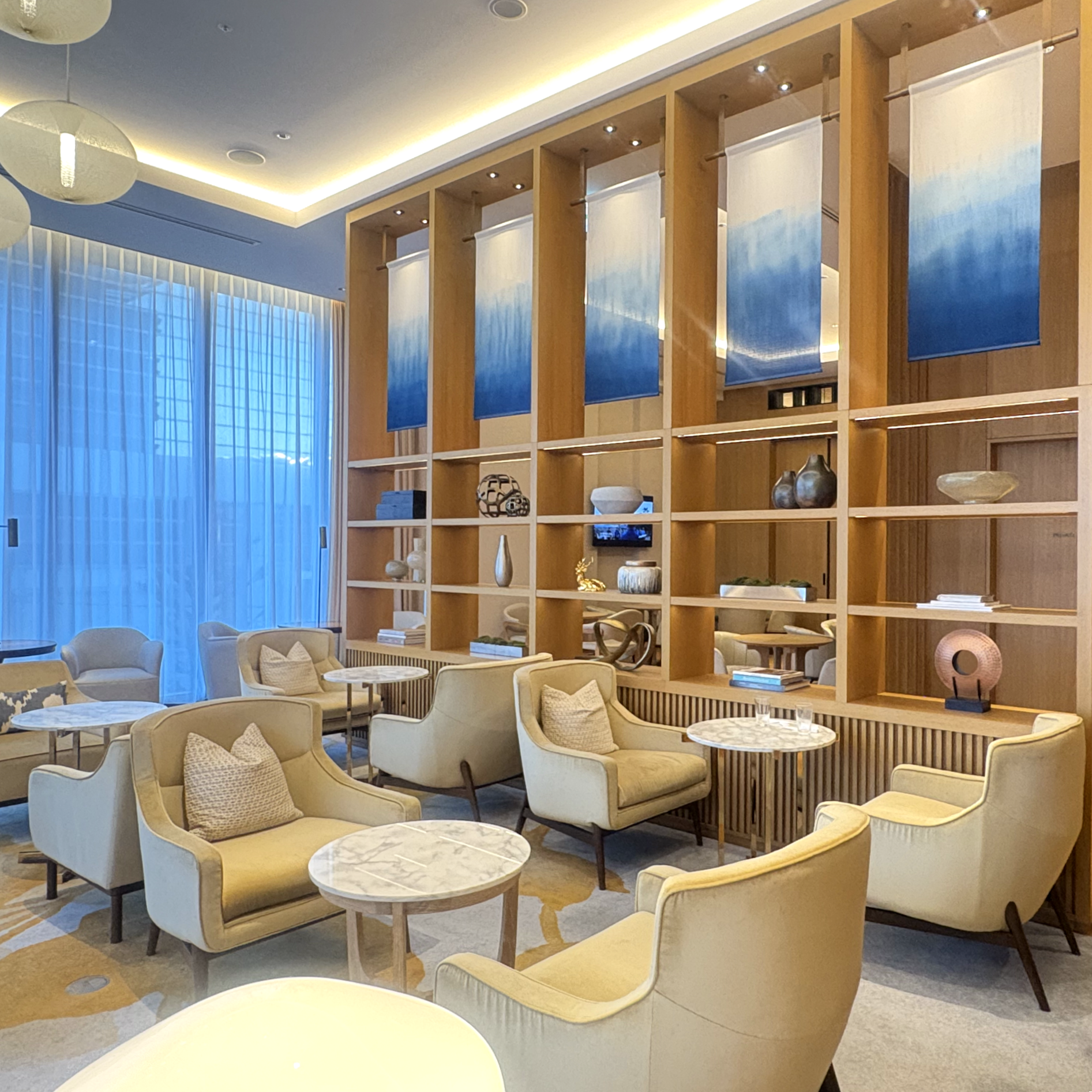 「JWマリオット・ホテル奈良」の豪華エグゼクティブラウンジ