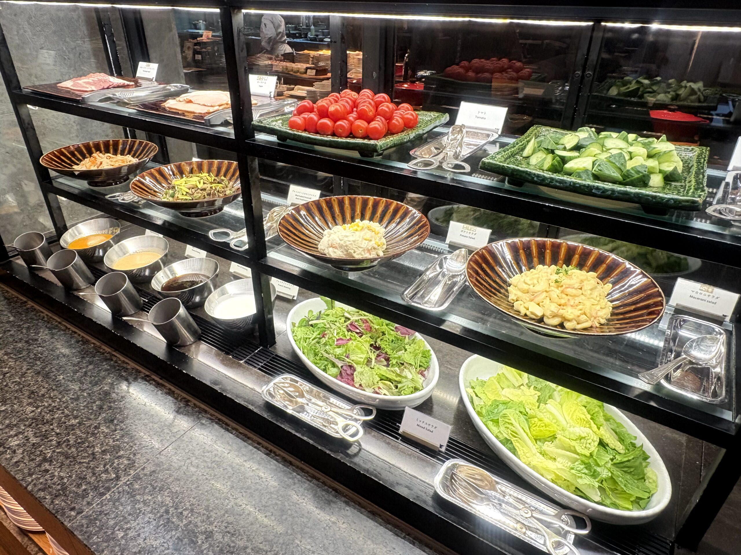 朝食ビュッフェ