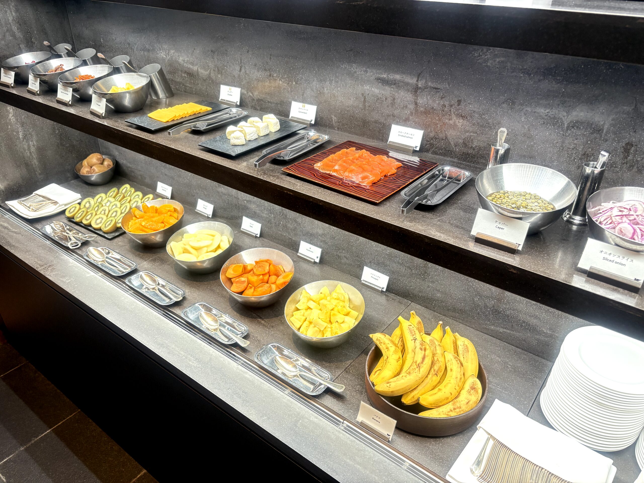 朝食ビュッフェ