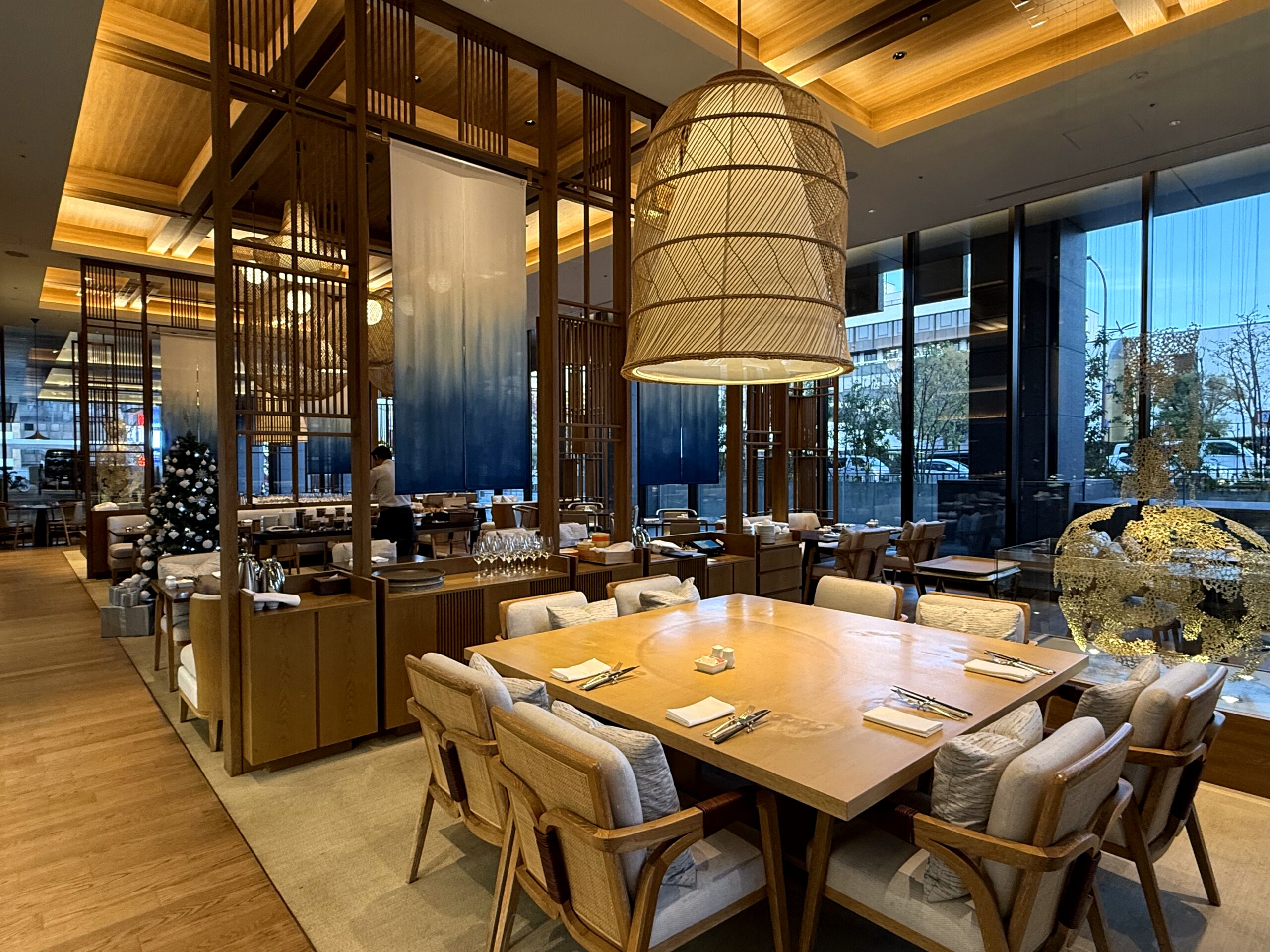 朝食ビュッフェ