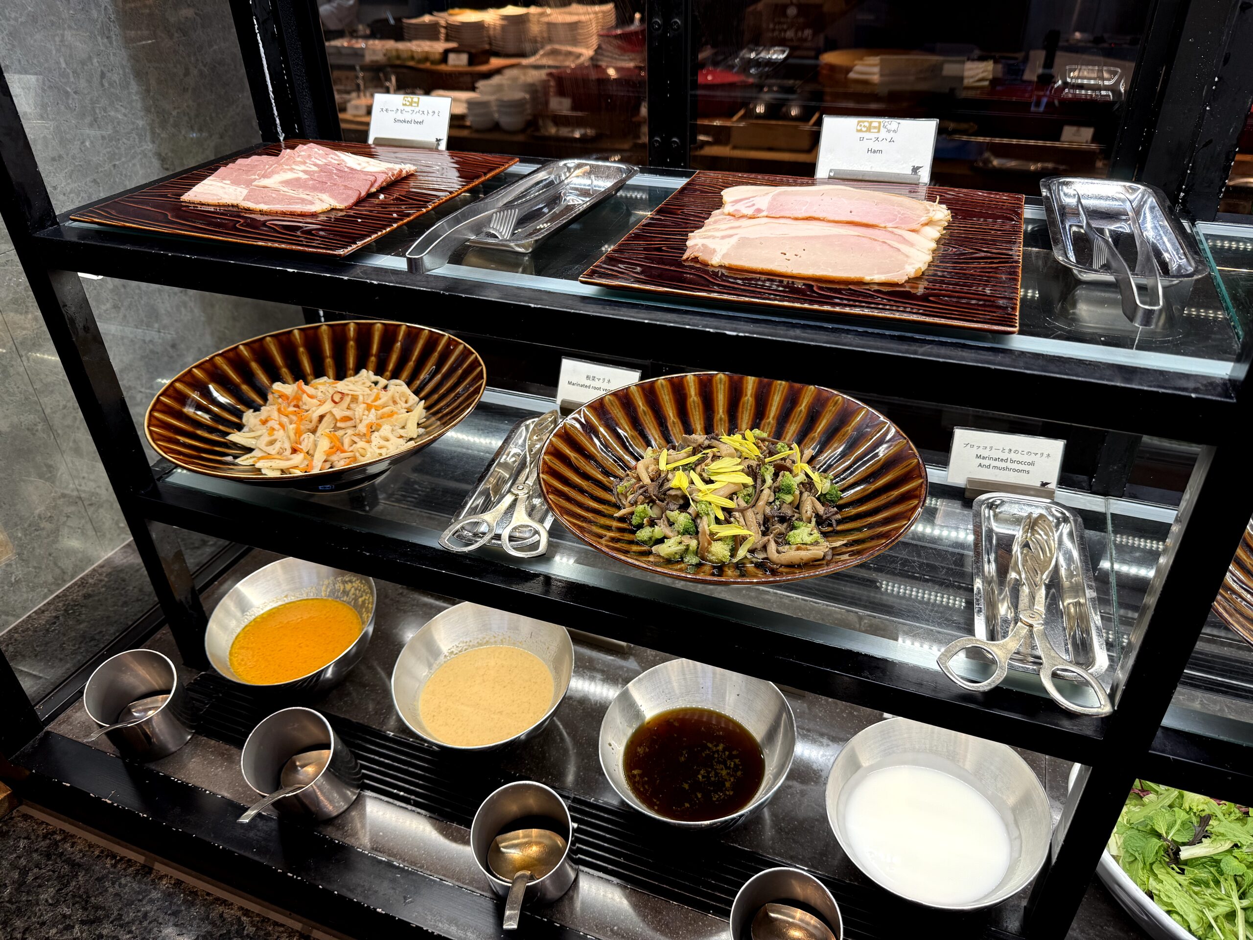 朝食ビュッフェ