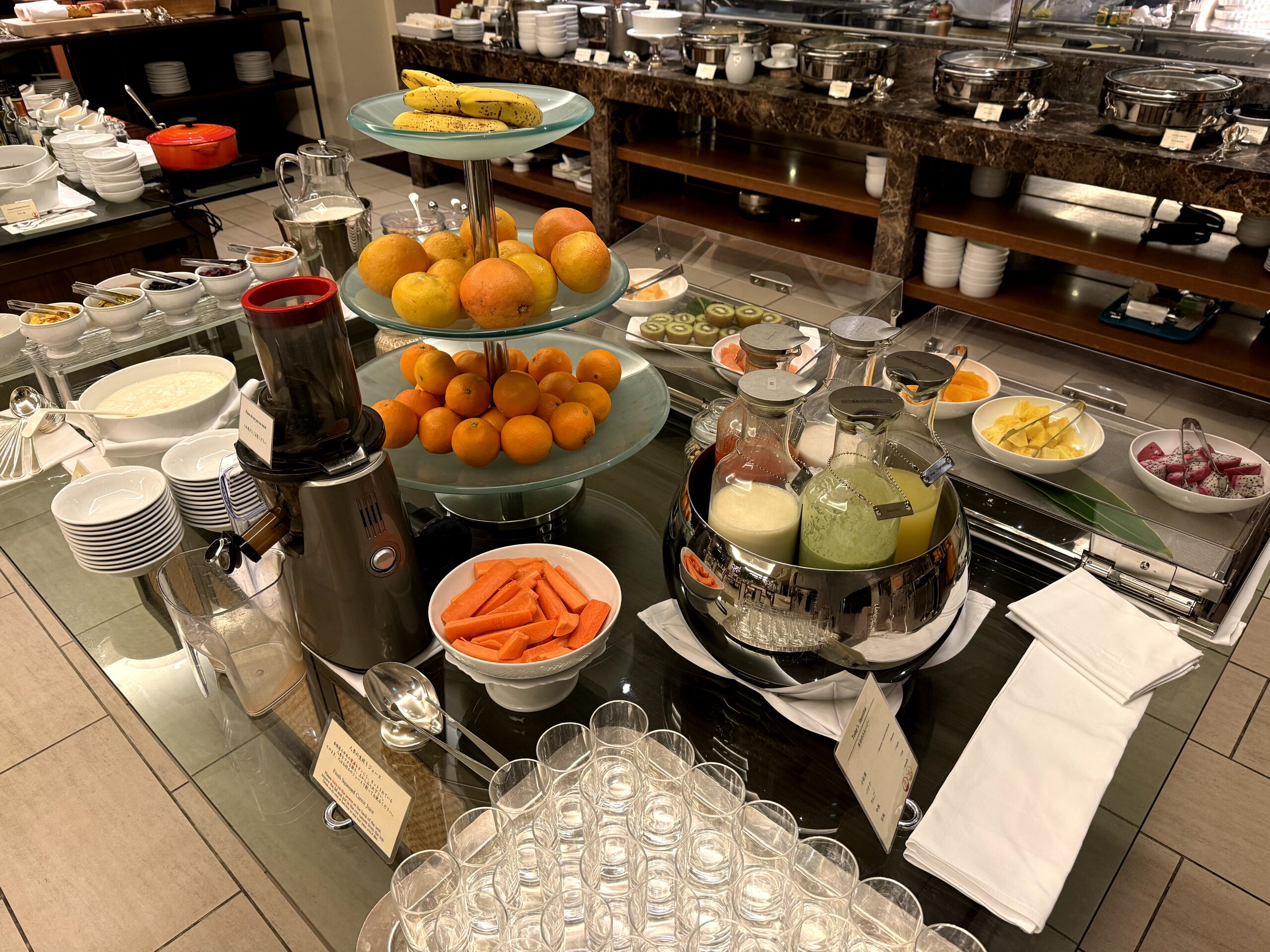 「ファインダイニング」朝食ビュッフェ