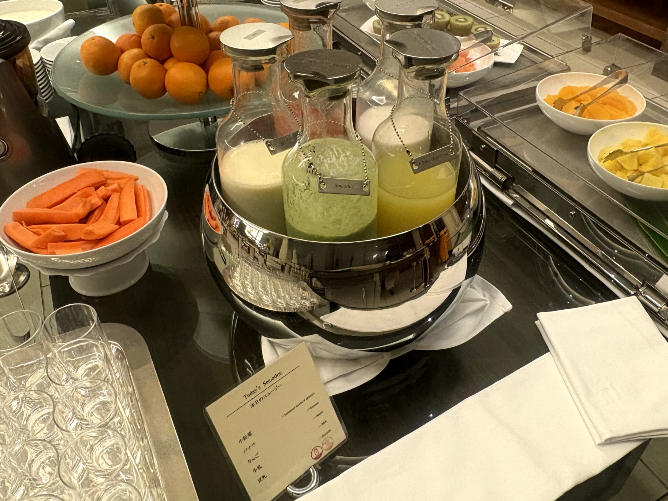 「ファインダイニング」朝食ビュッフェ