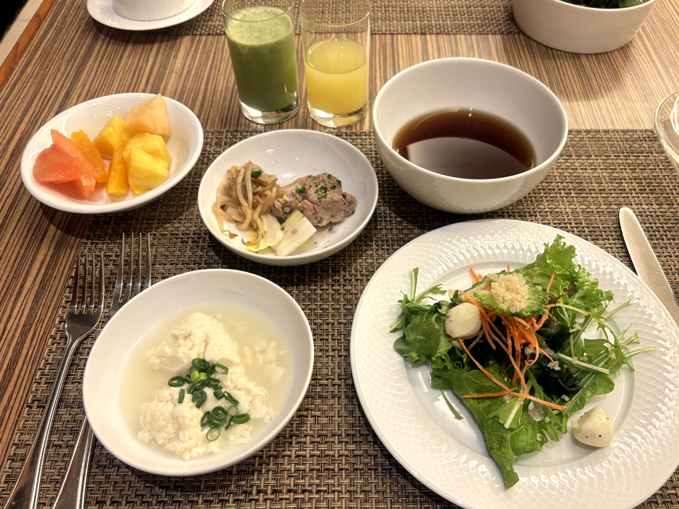 「ファインダイニング」朝食ビュッフェ