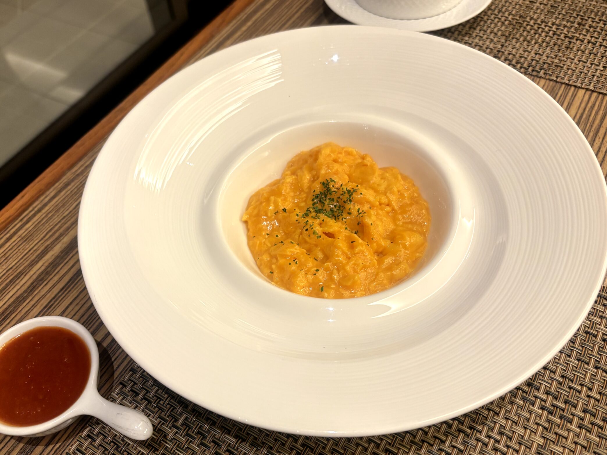 「ファインダイニング」朝食ビュッフェ